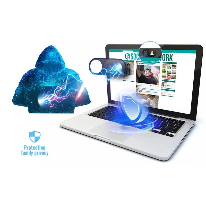 Webcam Cover Slide, Ultra Thin Phone Camera Cover, Camera Cover Blocker for Macbook, Imac, Laptop, Desktop, Pc, Ipad, Iphone, Tablet